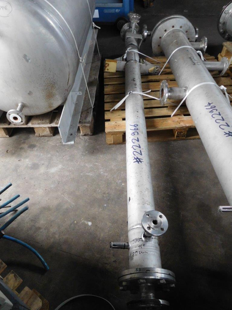 Stainless Steel Other IGEFA Siegen/Germany 161SU-140-140-19-2400-18-0 Shell and Tube Heat Exchanger - IPP# 222966