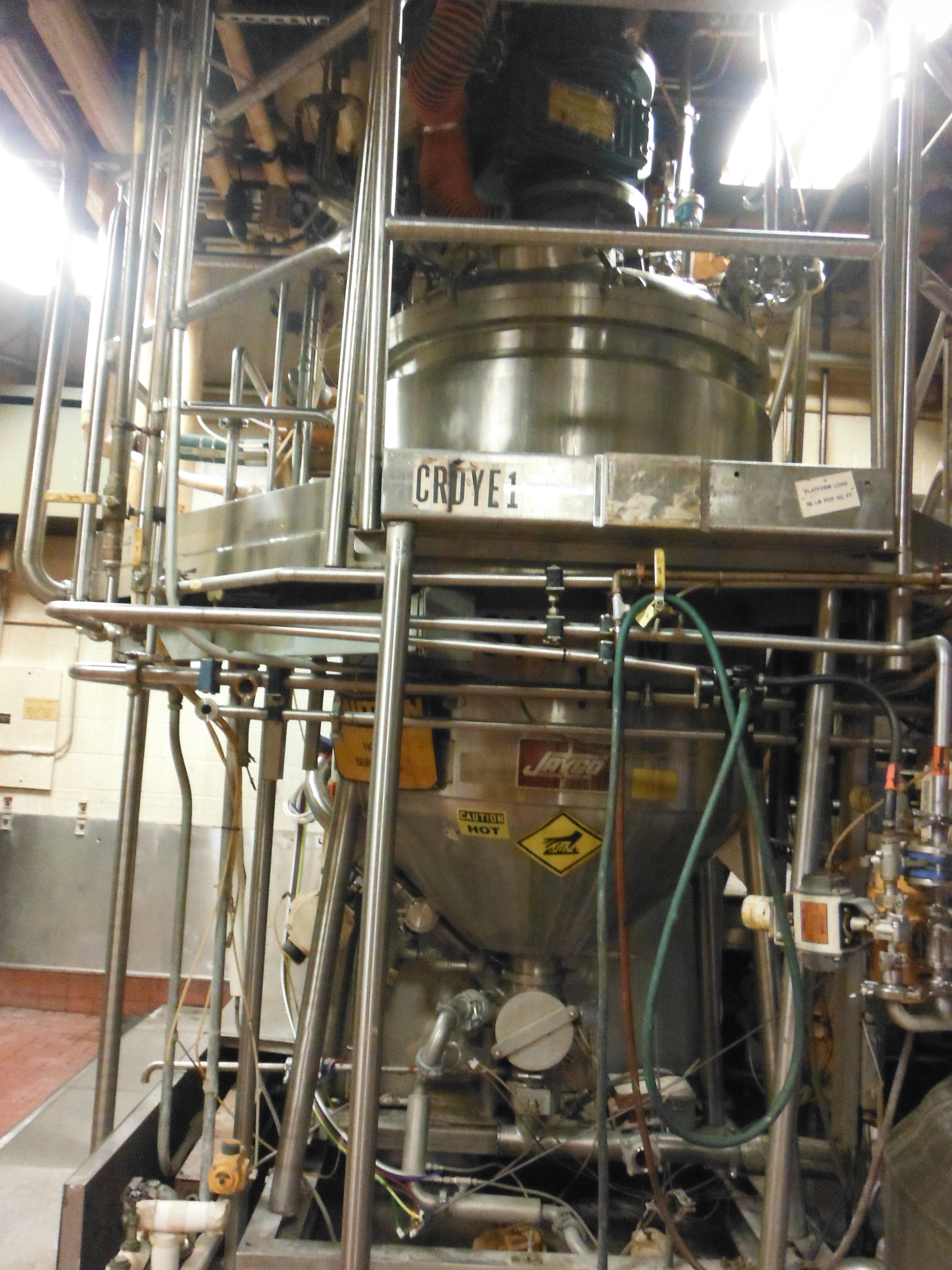  Stainless Steel 316  Mixer-Intensive 1,300 L (343.4 gallons) For Sale - IPP# 223148