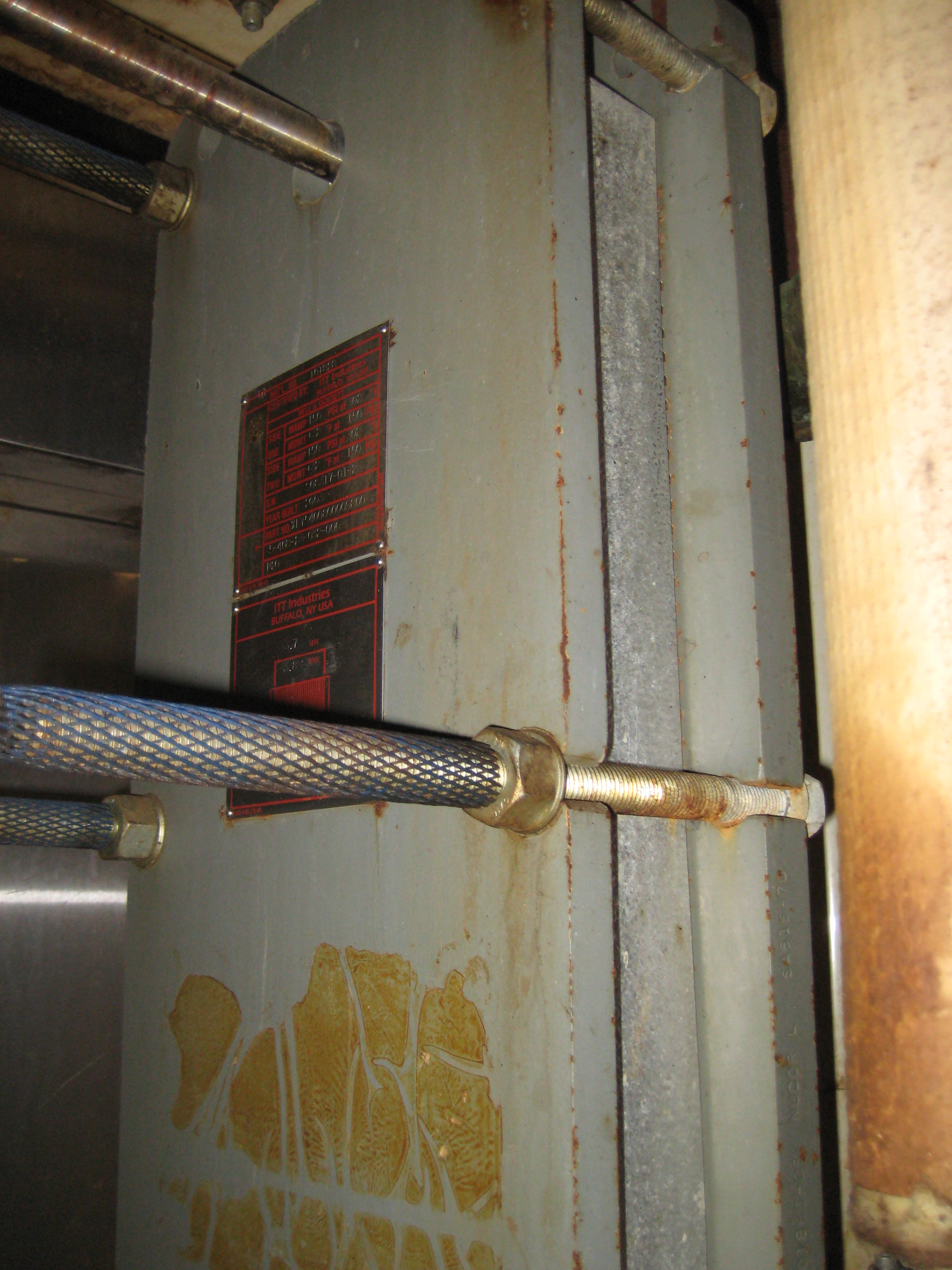 Stainless Steel 316 ITT Plate and Frame Heat Exchanger - IPP# 223170