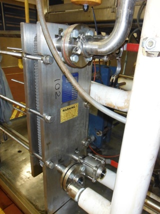 Stainless Steel 316 Thermaline T-13 Plate and Frame Heat Exchanger