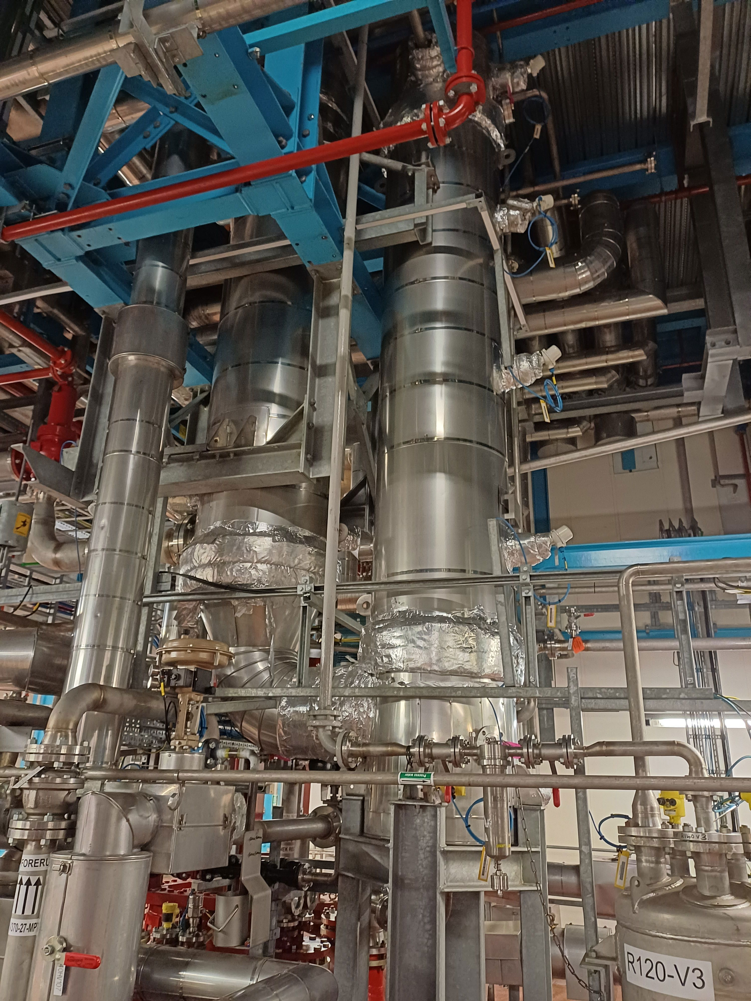 Stainless Steel 316L Batch Solvent recovery column system - IPP# 234274