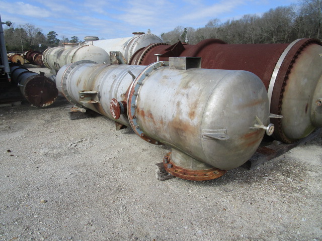 Unused Shell and Tube Heat Exchanger 178 m² (1,900 ft²) Stainless Steel 304 For Sale - IPP# 235342
