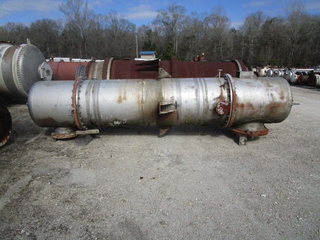 Unused Shell and Tube Heat Exchanger 178 m² (1,900 ft²) Stainless Steel 304 For Sale - IPP# 235342