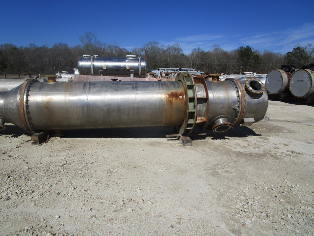 Unused Shell and Tube Heat Exchanger 370.4 m² (4,000 ft²) Stainless Steel 304 For Sale - IPP# 235344