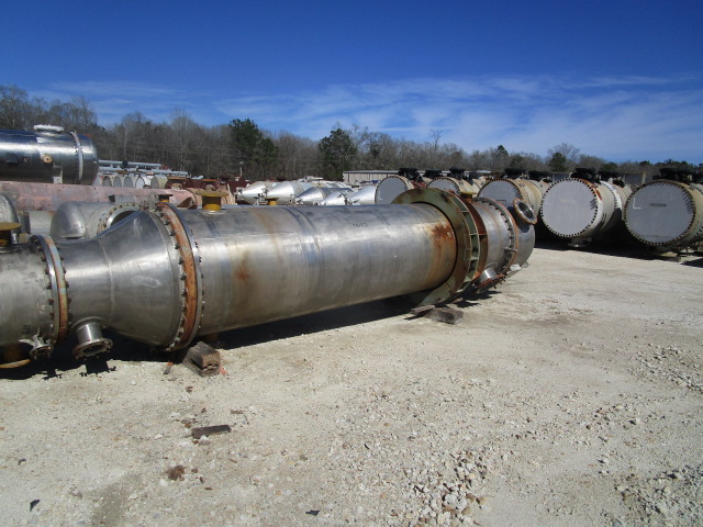 Unused Shell and Tube Heat Exchanger 370.4 m² (4,000 ft²) Stainless Steel 304 For Sale - IPP# 235344