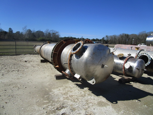 Unused Shell and Tube Heat Exchanger 370.4 m² (4,000 ft²) Stainless Steel 304 For Sale - IPP# 235344