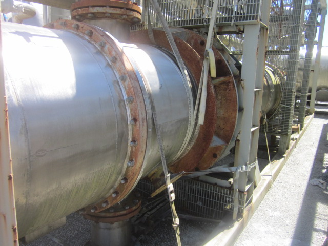 Unused Shell and Tube Heat Exchanger 370.4 m² (4,000 ft²) Stainless Steel 304 For Sale - IPP# 235344