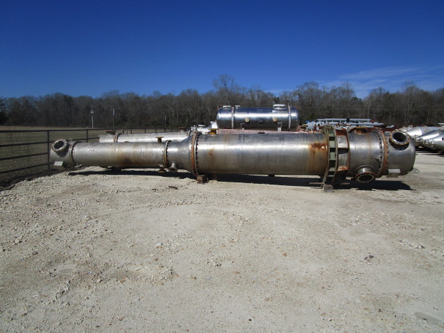 Unused Shell and Tube Heat Exchanger 370.4 m² (4,000 ft²) Stainless Steel 304 For Sale - IPP# 235344