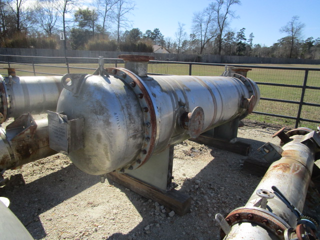 Unused Shell and Tube Heat Exchanger 110.1 m² (1,200 ft²) Stainless Steel 304 For Sale - IPP# 235349