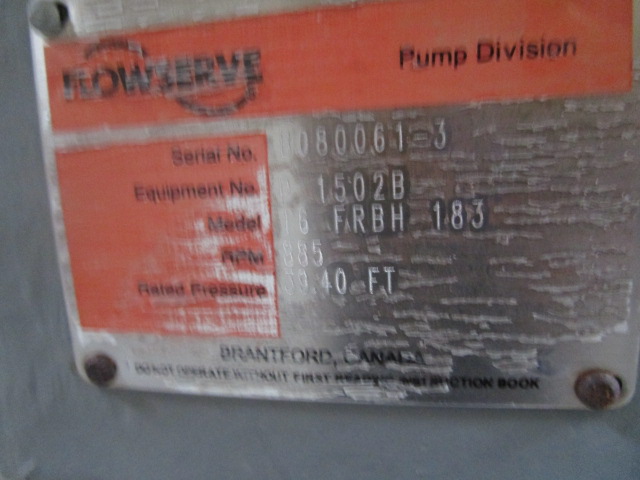 Unused Centrifugal Pump 1,800 m3/h (7,900 GPM) Stainless Steel 316 For Sale - IPP# 235396