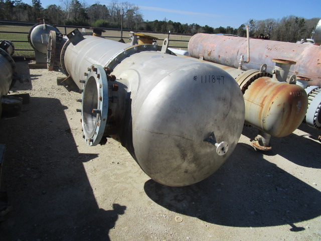 Unused Stainless Steel 304 Praj Industries Shell and Tube Heat Exchanger - IPP# 235320