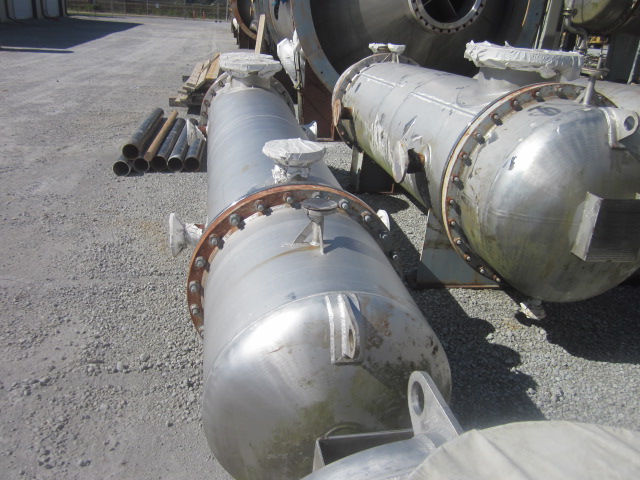 Unused Shell and Tube Heat Exchanger 53.9 m² (580 ft²) Stainless Steel 304 For Sale - IPP# 235337