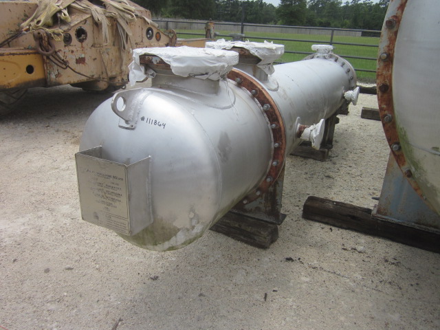 Unused Shell and Tube Heat Exchanger 53.9 m² (580 ft²) Stainless Steel 304 For Sale - IPP# 235337