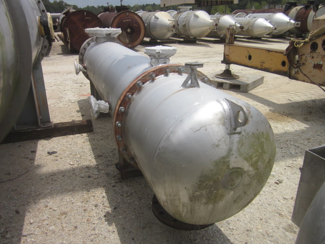 Unused Shell and Tube Heat Exchanger 53.9 m² (580 ft²) Stainless Steel 304 For Sale - IPP# 235337
