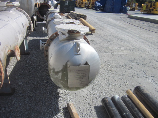 Unused Shell and Tube Heat Exchanger 53.9 m² (580 ft²) Stainless Steel 304 For Sale - IPP# 235337