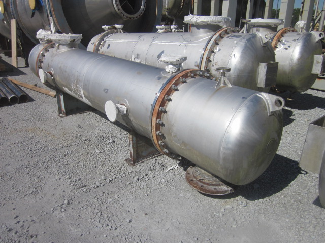 Unused Shell and Tube Heat Exchanger 53.9 m² (580 ft²) Stainless Steel 304 For Sale - IPP# 235337