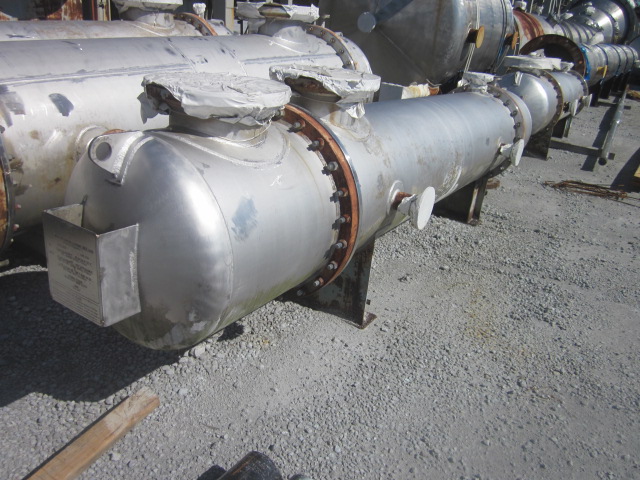 Unused Shell and Tube Heat Exchanger 53.9 m² (580 ft²) Stainless Steel 304 For Sale - IPP# 235337