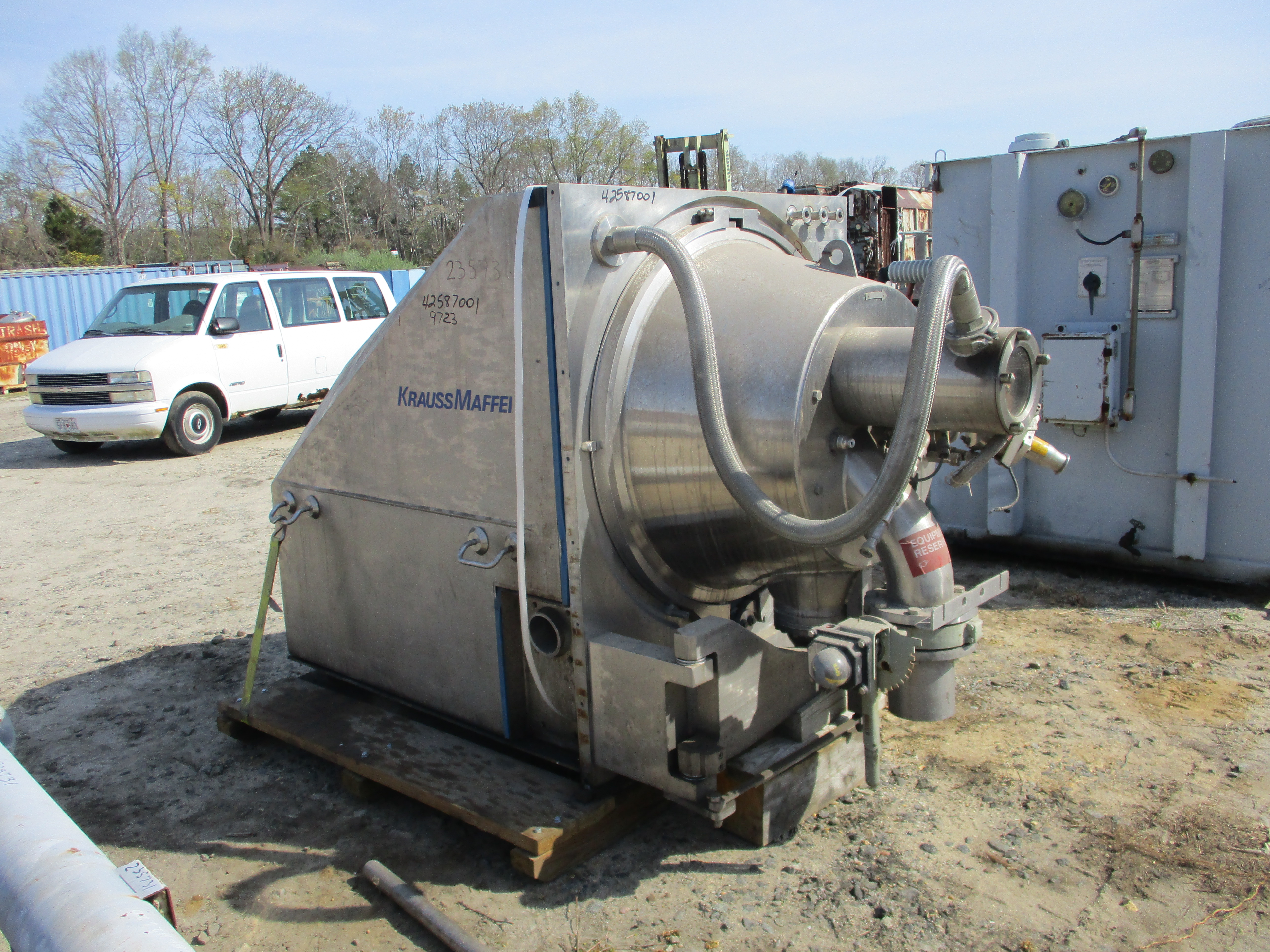 Hastelloy - C22 Krauss Maffei HZ630 PH Centrifuge-Peeler - IPP# 235730