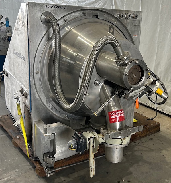 Centrifuge Peeler Type Krauss Maffei HZ630 PH Hastelloy C22 - IPP# 235730