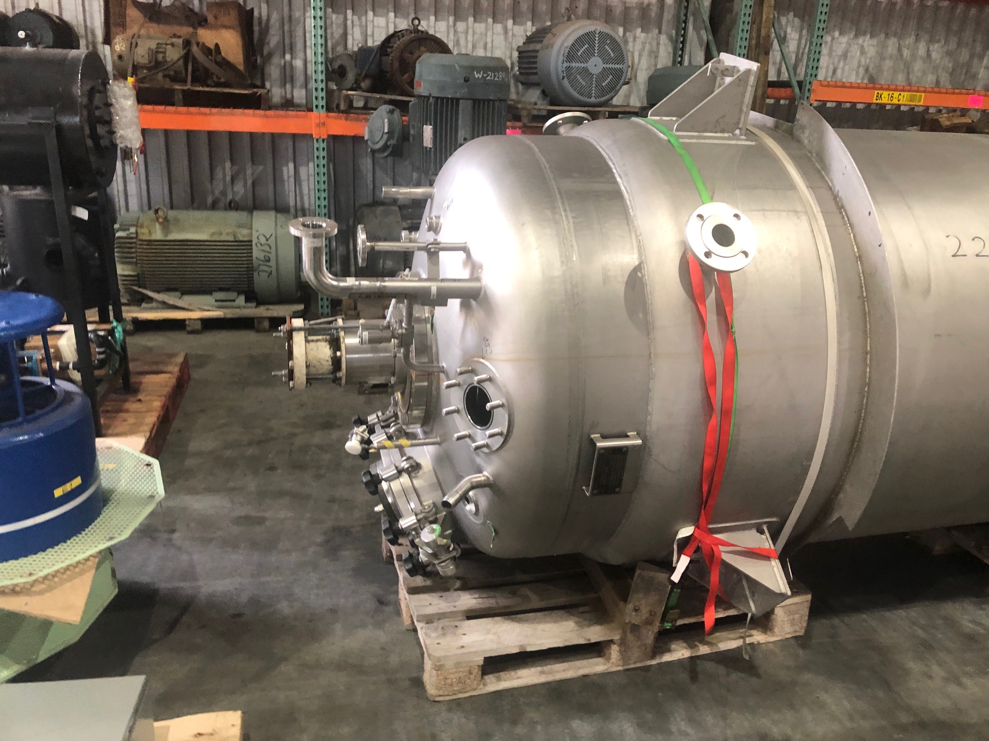 AL-6XN Chema Balke Dürr GmbH Batch-Type Agitated Reactor - IPP# 235800