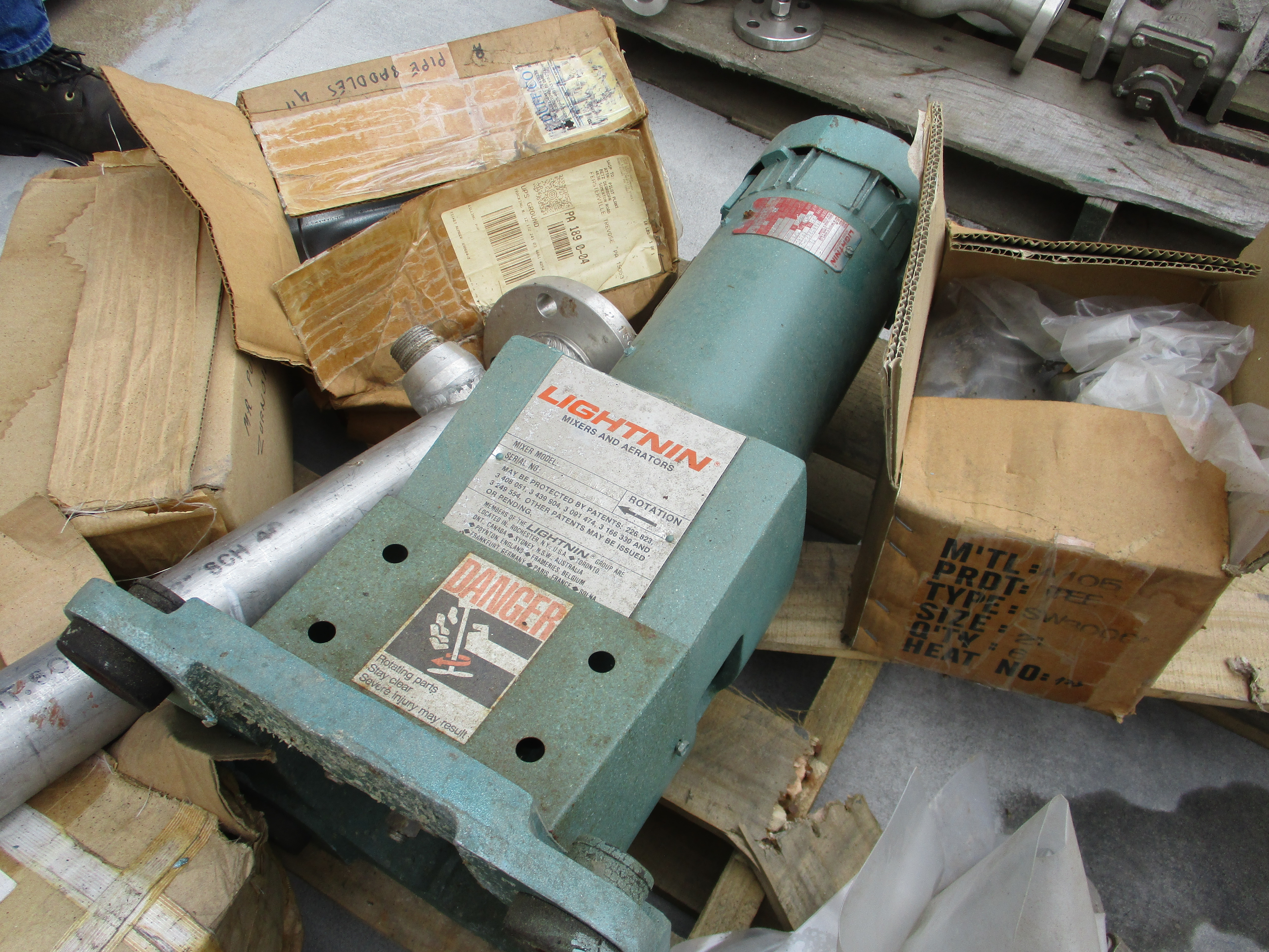 Carbon Steel Lightnin XJO-17SCR Drive Agitator - IPP# 235975