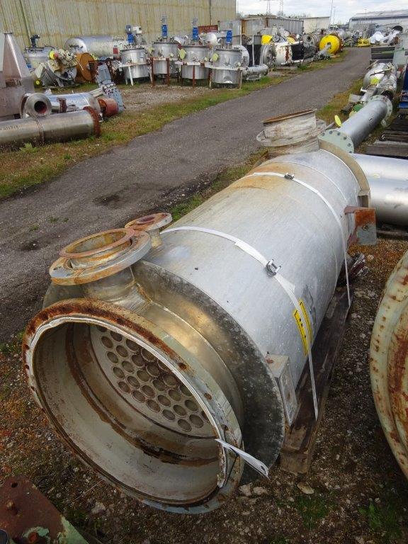  Shell and Tube Heat Exchanger 16 m² (172.2 ft²) Stainless Steel Austenitic For Sale - IPP# 236041