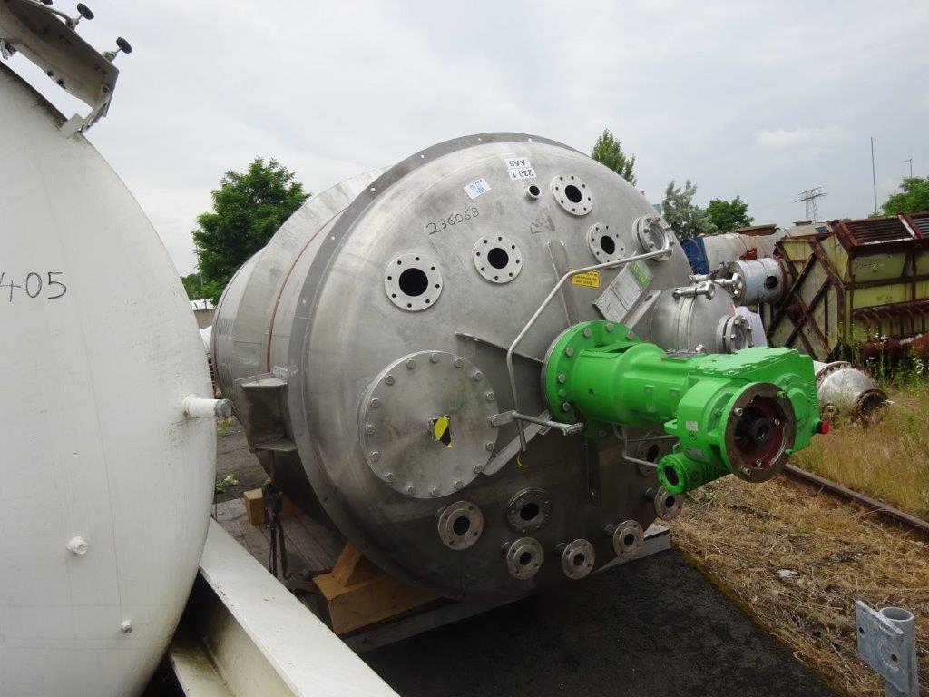 Stainless Steel Austenitic HINKE TUV Batch-Type Agitated Reactor - IPP# 236068
