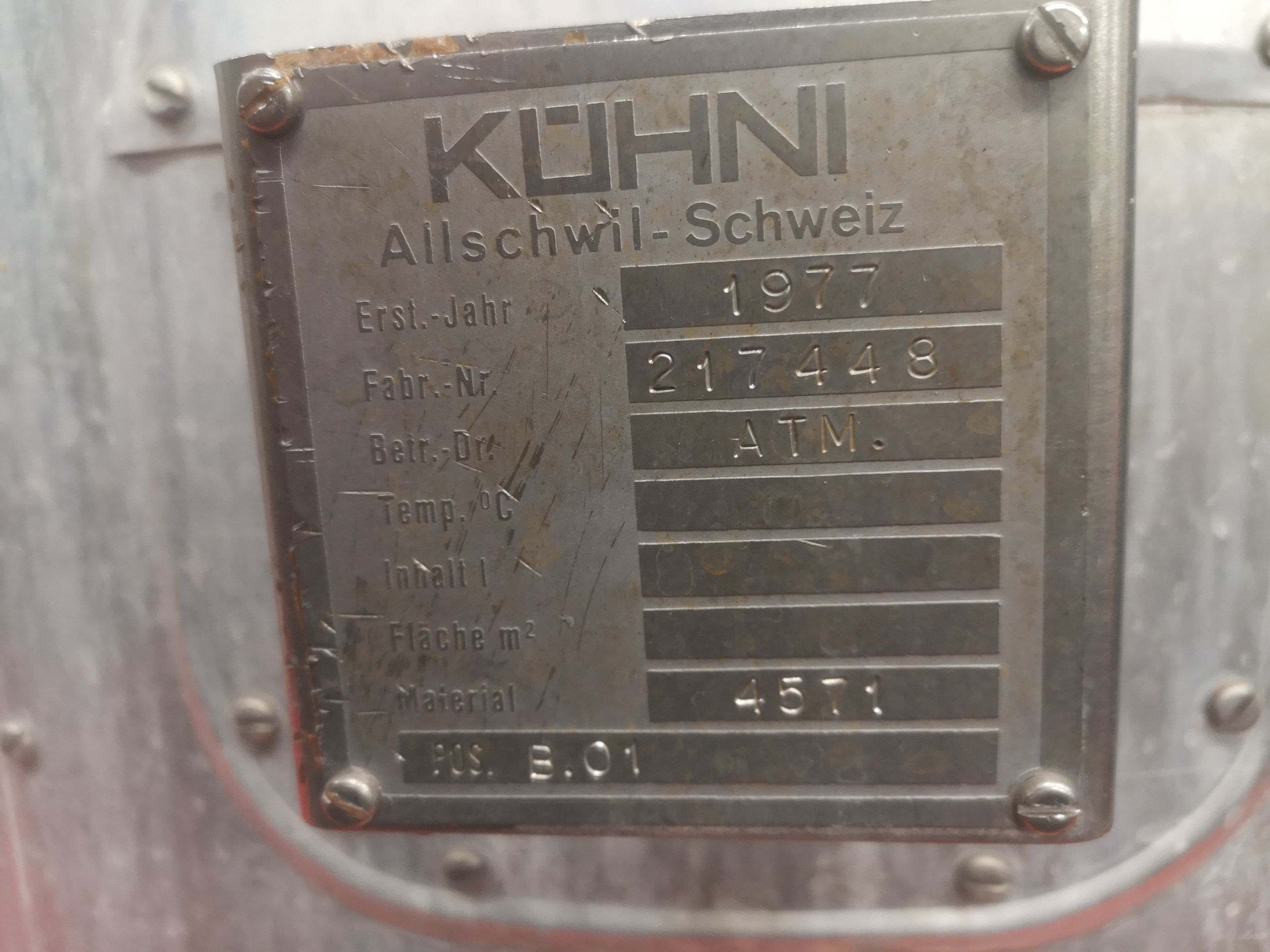  Stainless Steel Austenitic Tray Column 800 mm (31.5 in) For Sale - IPP# 236010