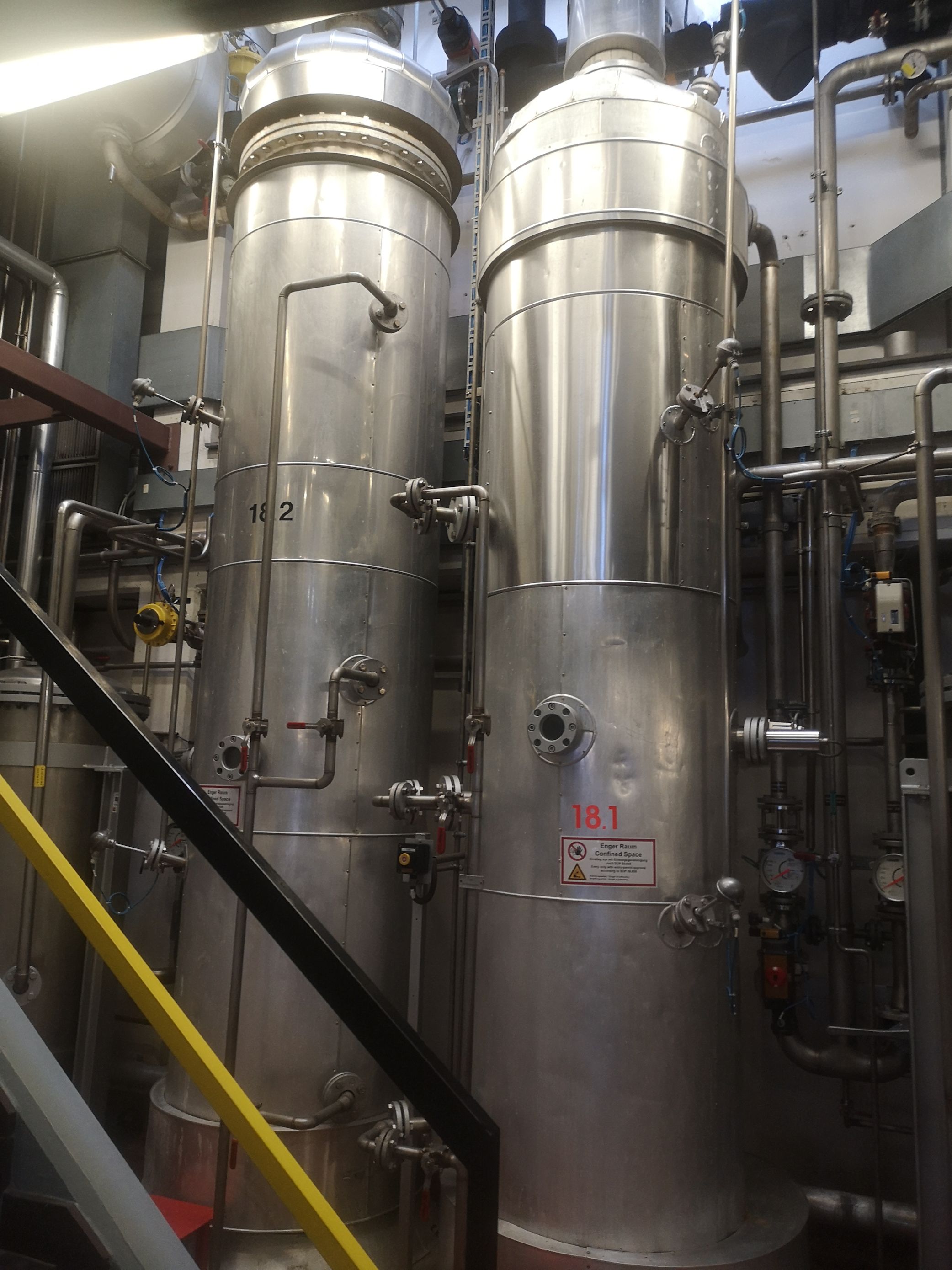  Stainless Steel Austenitic Tray Column 800 mm (31.5 in) For Sale - IPP# 236010