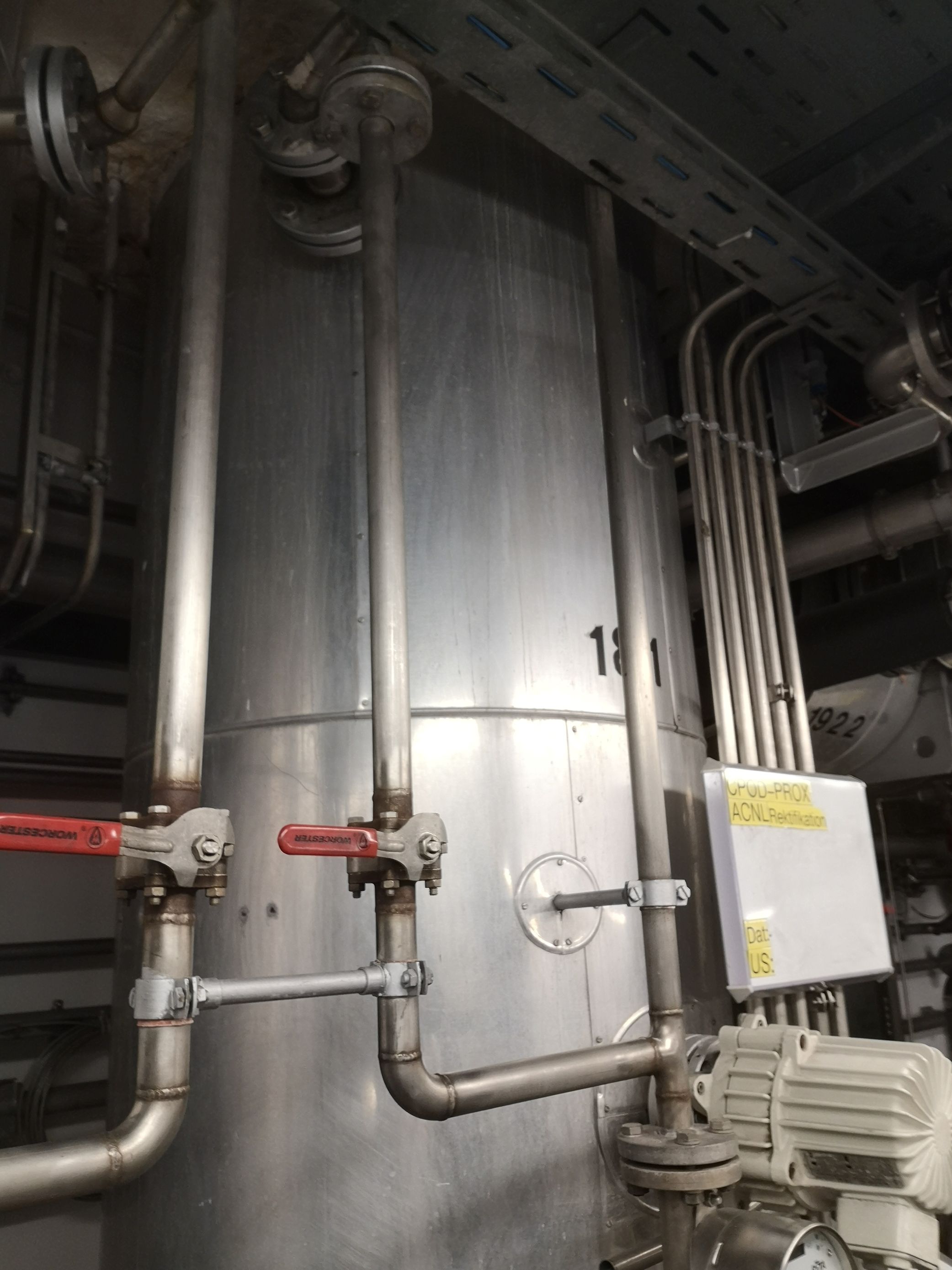  Stainless Steel Austenitic Tray Column 800 mm (31.5 in) For Sale - IPP# 236010