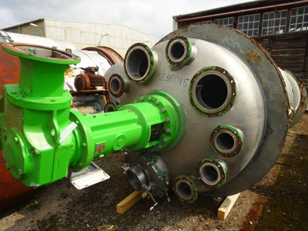 Stainless Steel 317 Edel Batch-Type Agitated Reactor - IPP# 236015