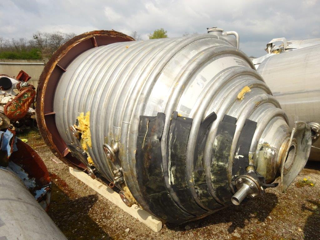 Stainless Steel 317 Edel Batch-Type Agitated Reactor - IPP# 236015