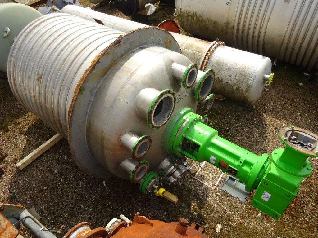 Stainless Steel 317 Edel Batch-Type Agitated Reactor - IPP# 236015