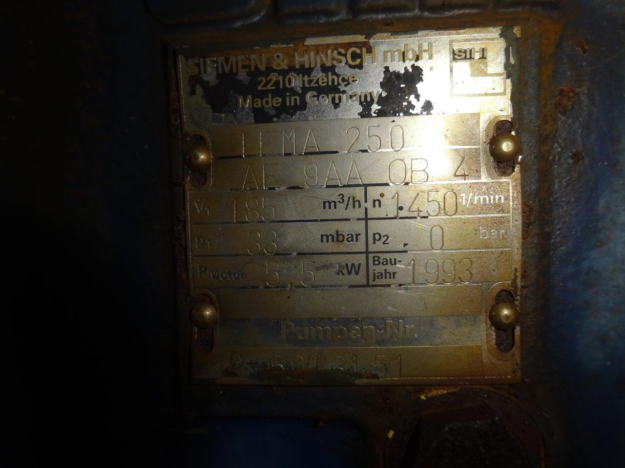Carbon Steel Pump-Vacuum - IPP# 236159