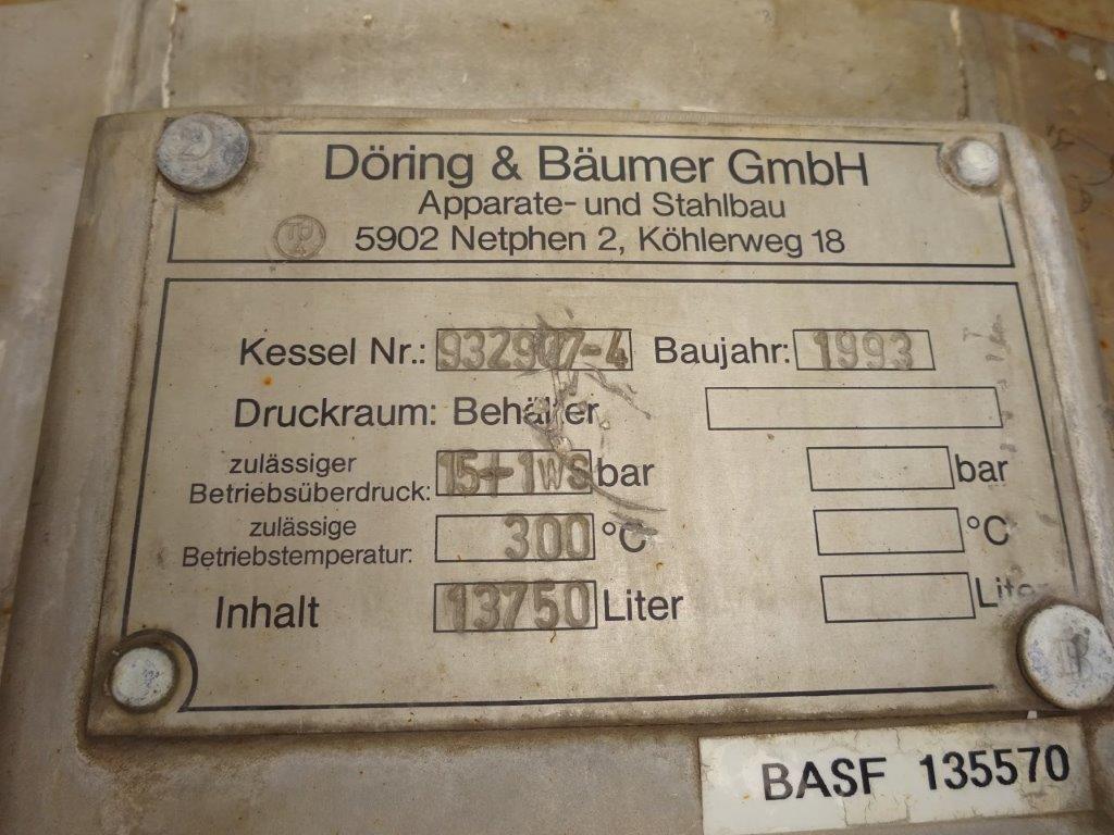 Stainless Steel 321 Doring & Baumer  Still - IPP# 236163