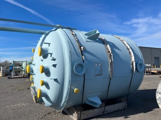 Unused Glasslined Pfaudler KC Batch Type Body Only Reactor