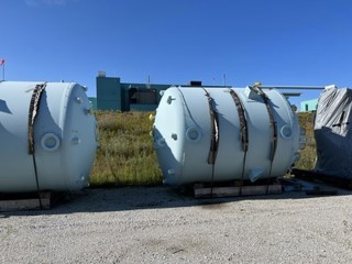 Unused Glasslined Pfaudler KC Batch-Type Agitated Reactor