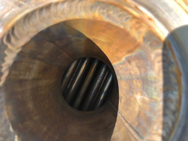 Tantalum tubes, 316L SS,  Cosmos Metallurgical, Shell and Tube Heat Exchanger - IPP# 238360