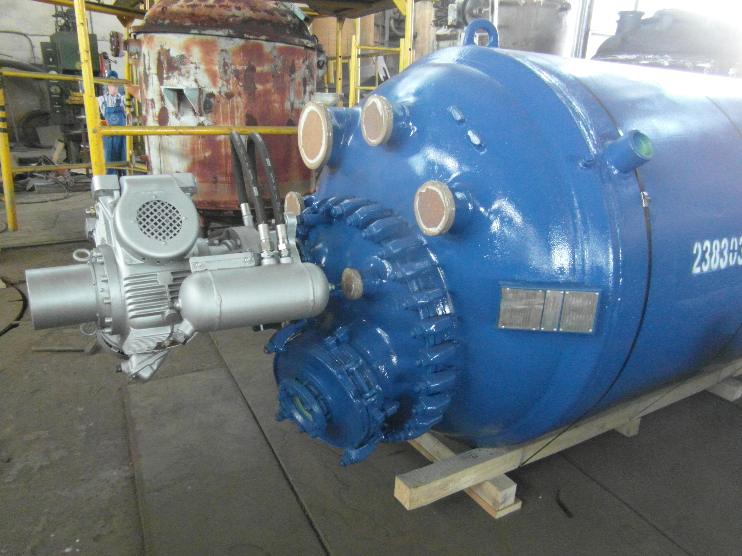 Glasslined Pfaudler RA Batch-Type Agitated Reactor - IPP# 238303