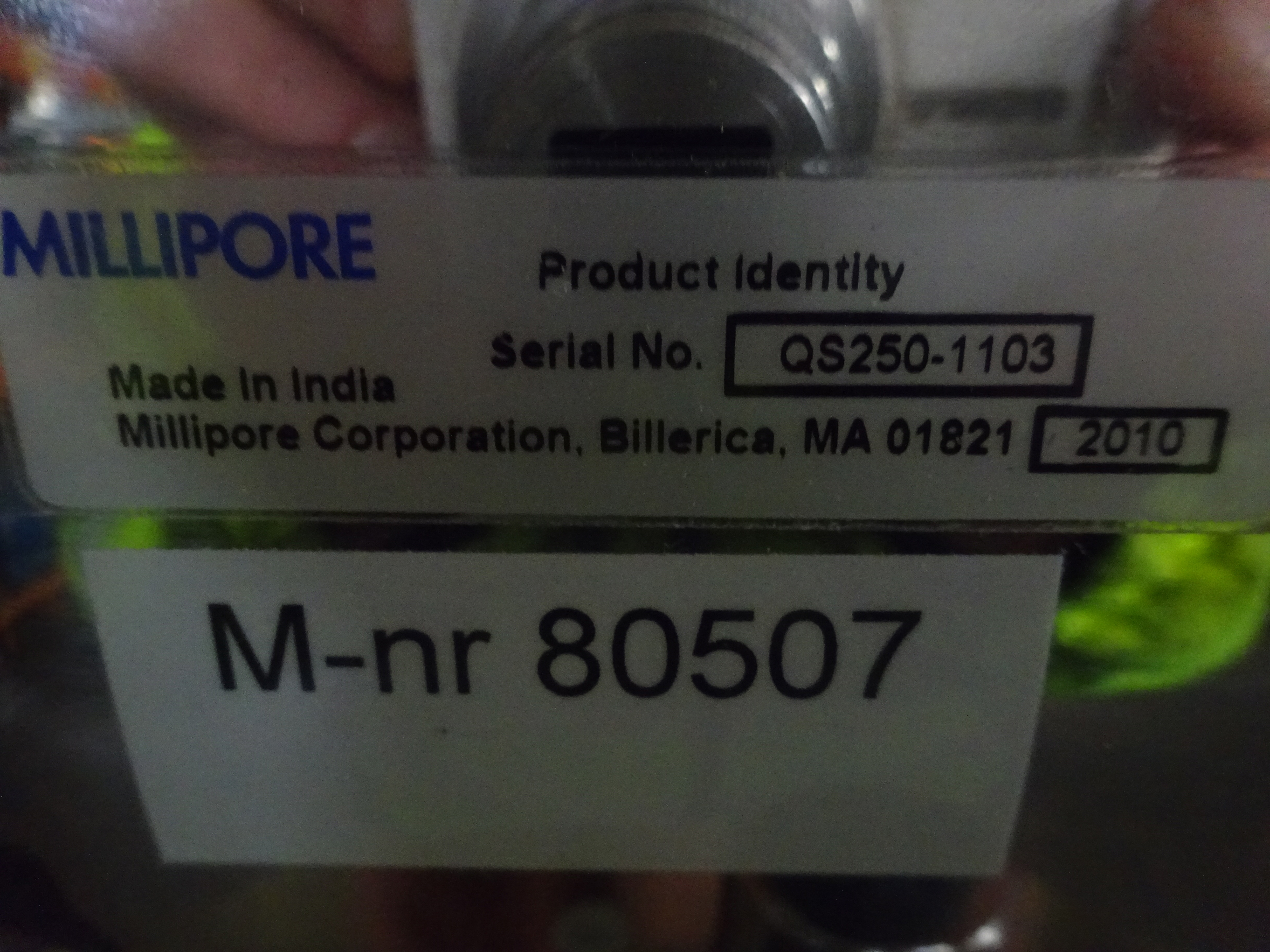 Millipore  Column - IPP# 239348