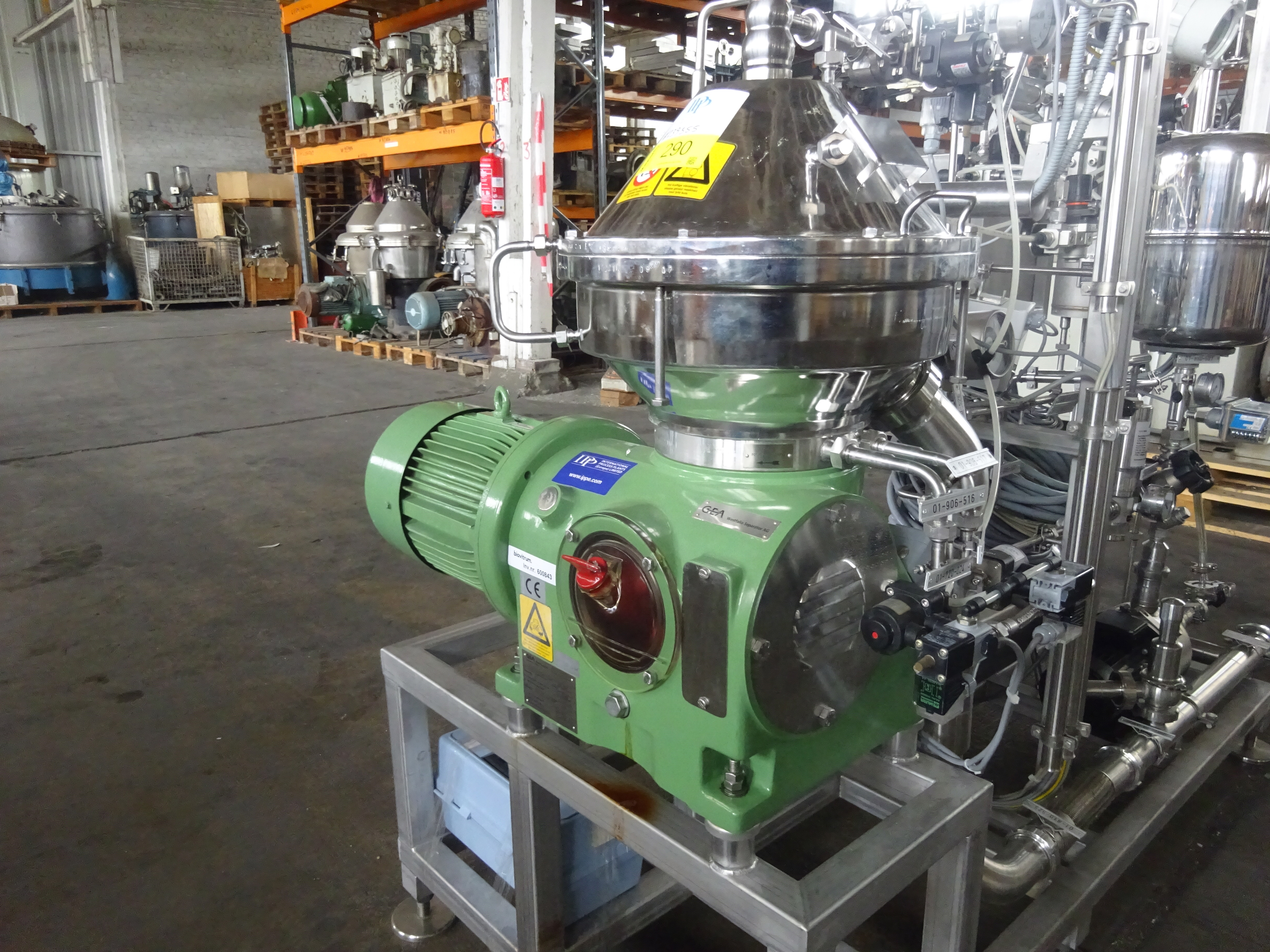 Stainless Steel 316 GEA CSC 6-06-476 Centrifuge-Disc Bowl - IPP# 239355