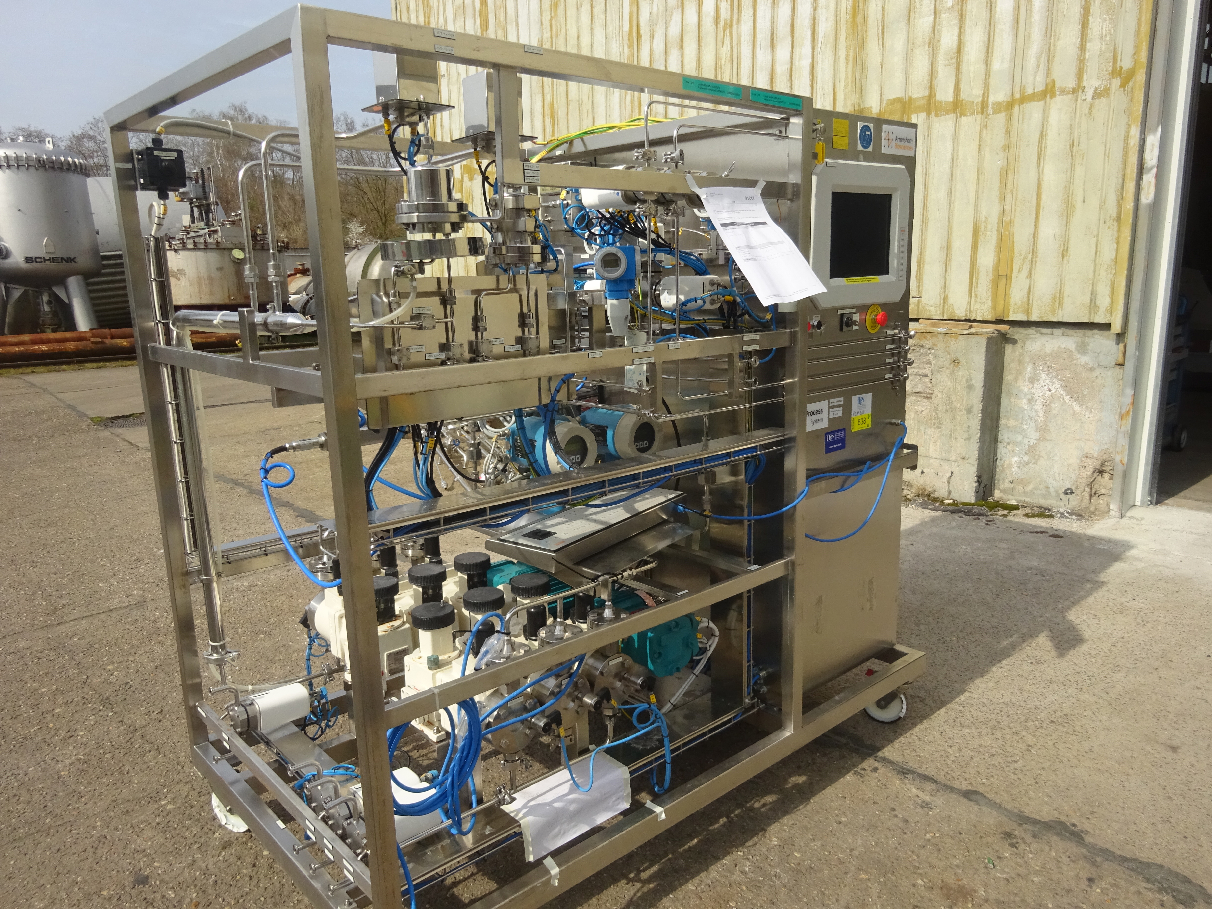 Stainless Steel 316 Amersham Bioscience/GE  Column - IPP# 239360