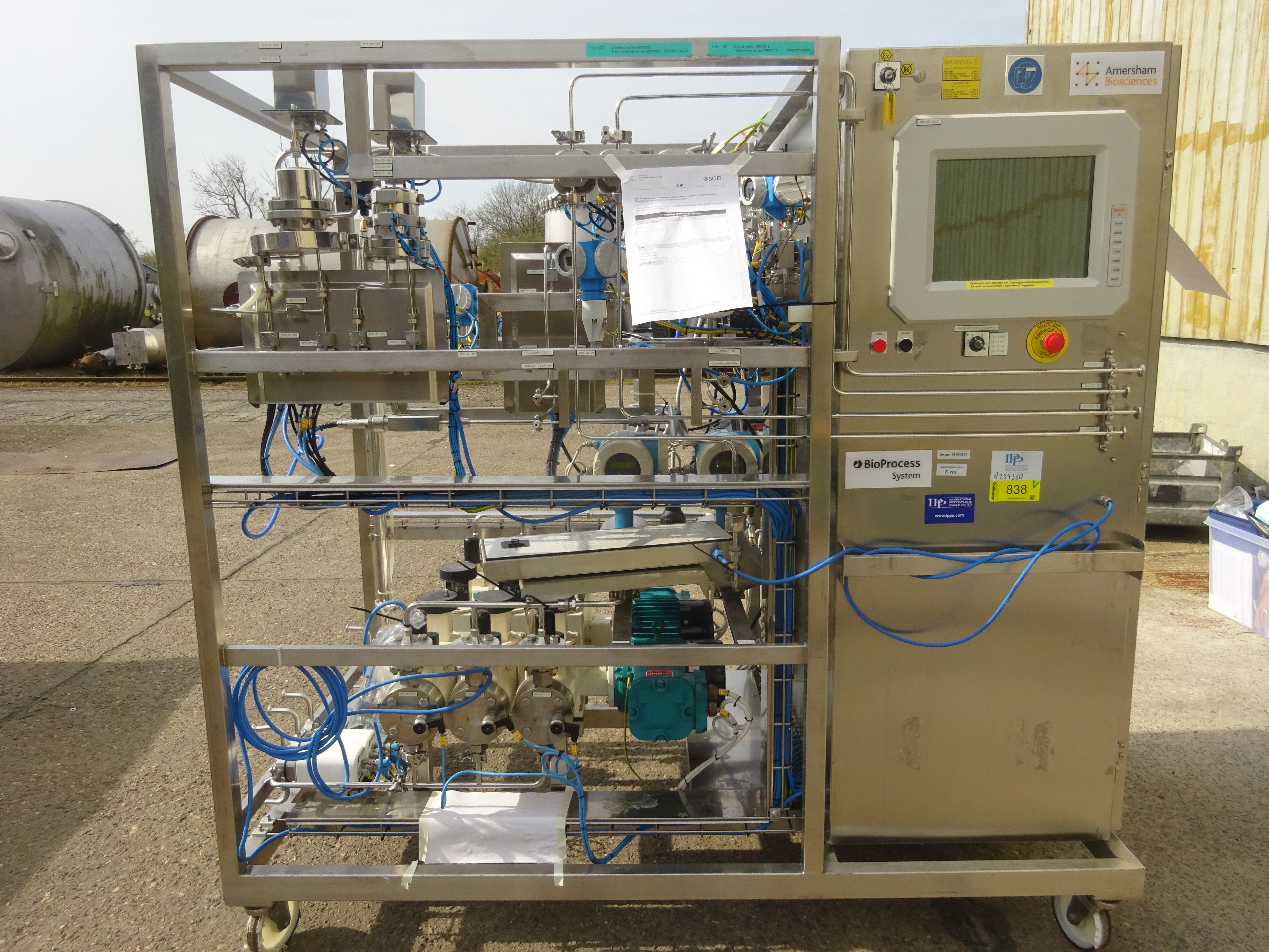 Stainless Steel 316 Amersham Bioscience/GE  Column - IPP# 239360