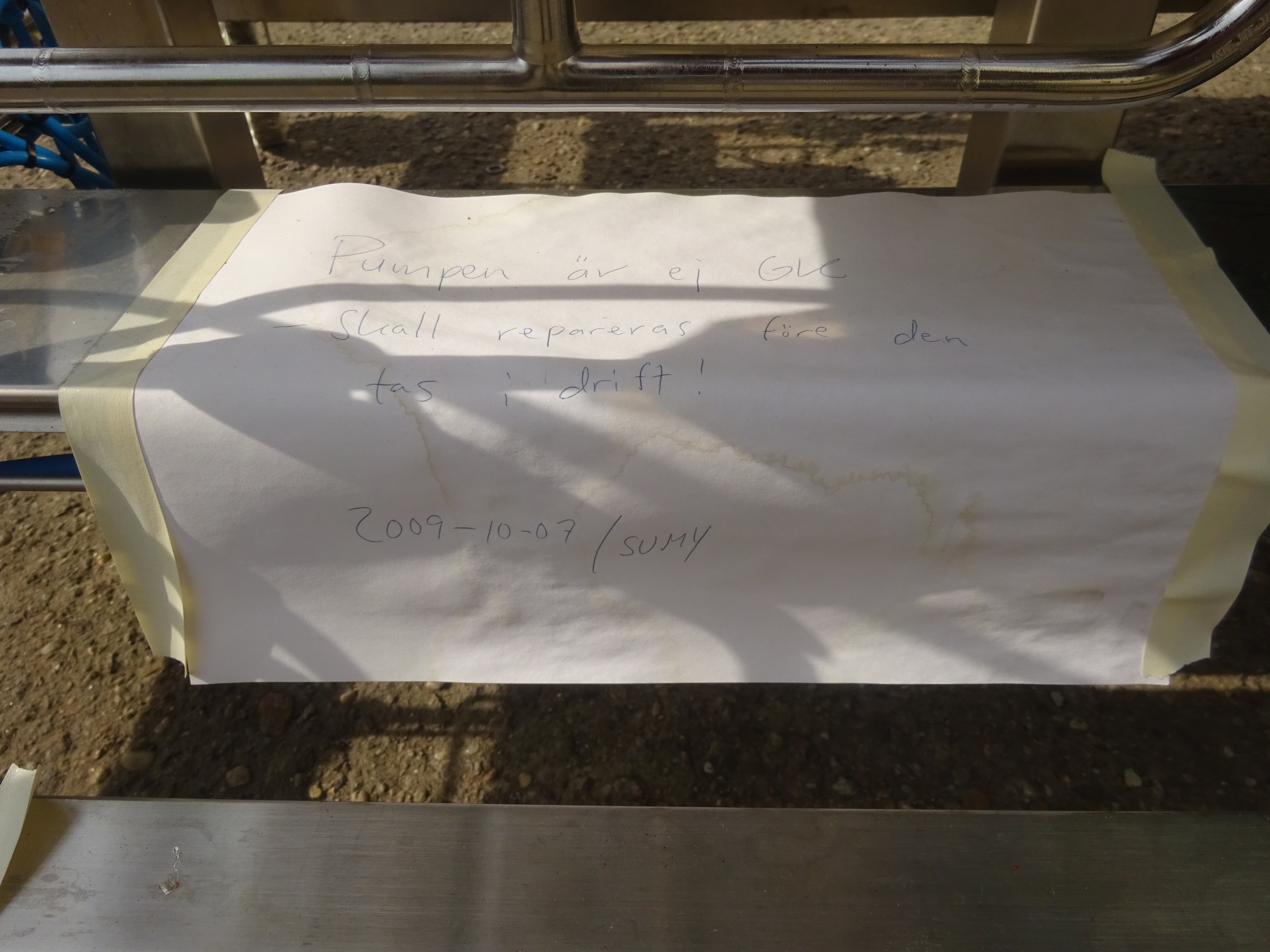 Stainless Steel 316 Amersham Bioscience/GE  Column - IPP# 239360