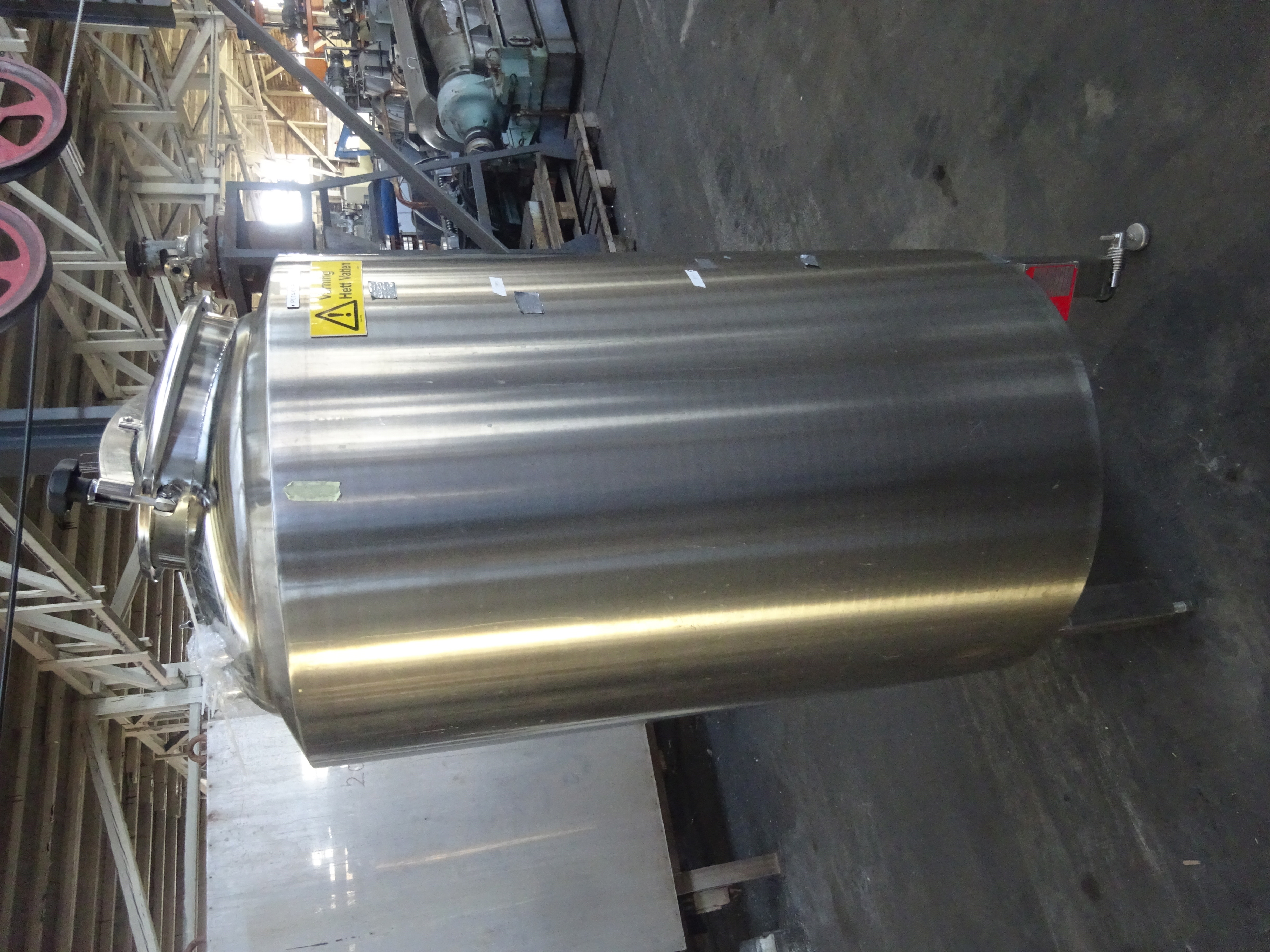 Stainless Steel 316L Zetterstoms-Molkom Tank - IPP# 239394