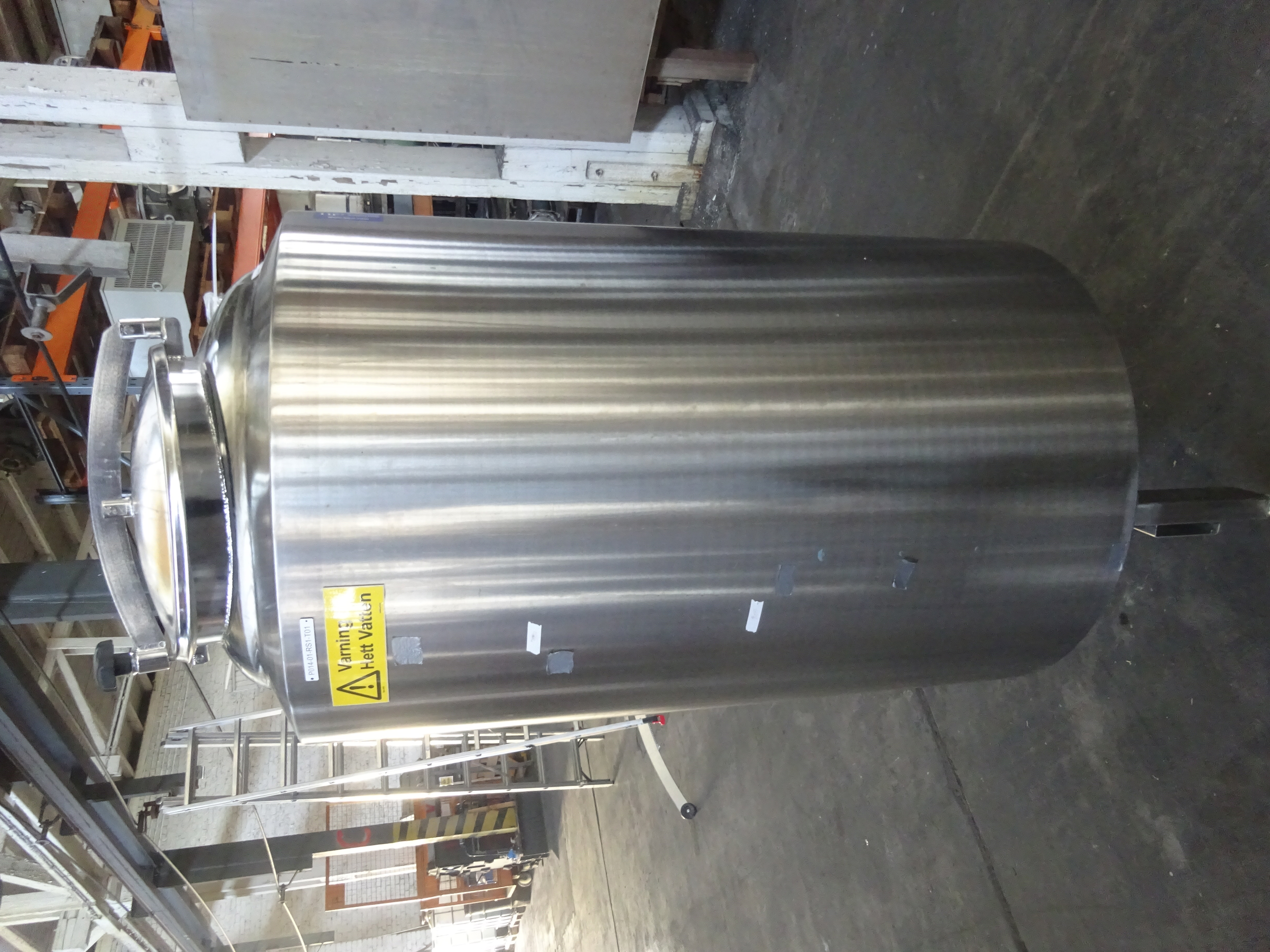 Stainless Steel 316L Zetterstoms-Molkom Tank - IPP# 239394