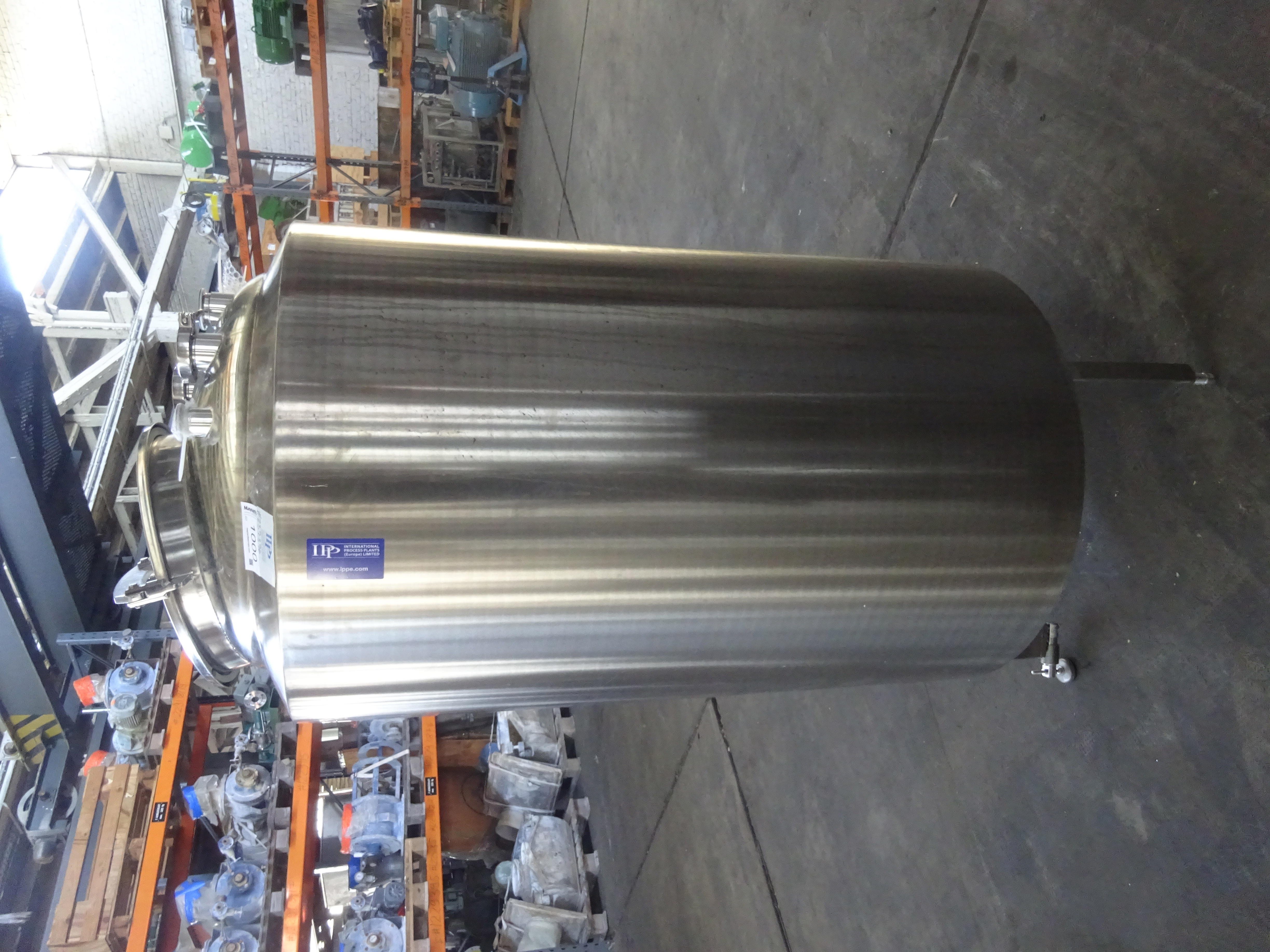 Stainless Steel 316L Zetterstoms-Molkom Tank - IPP# 239394