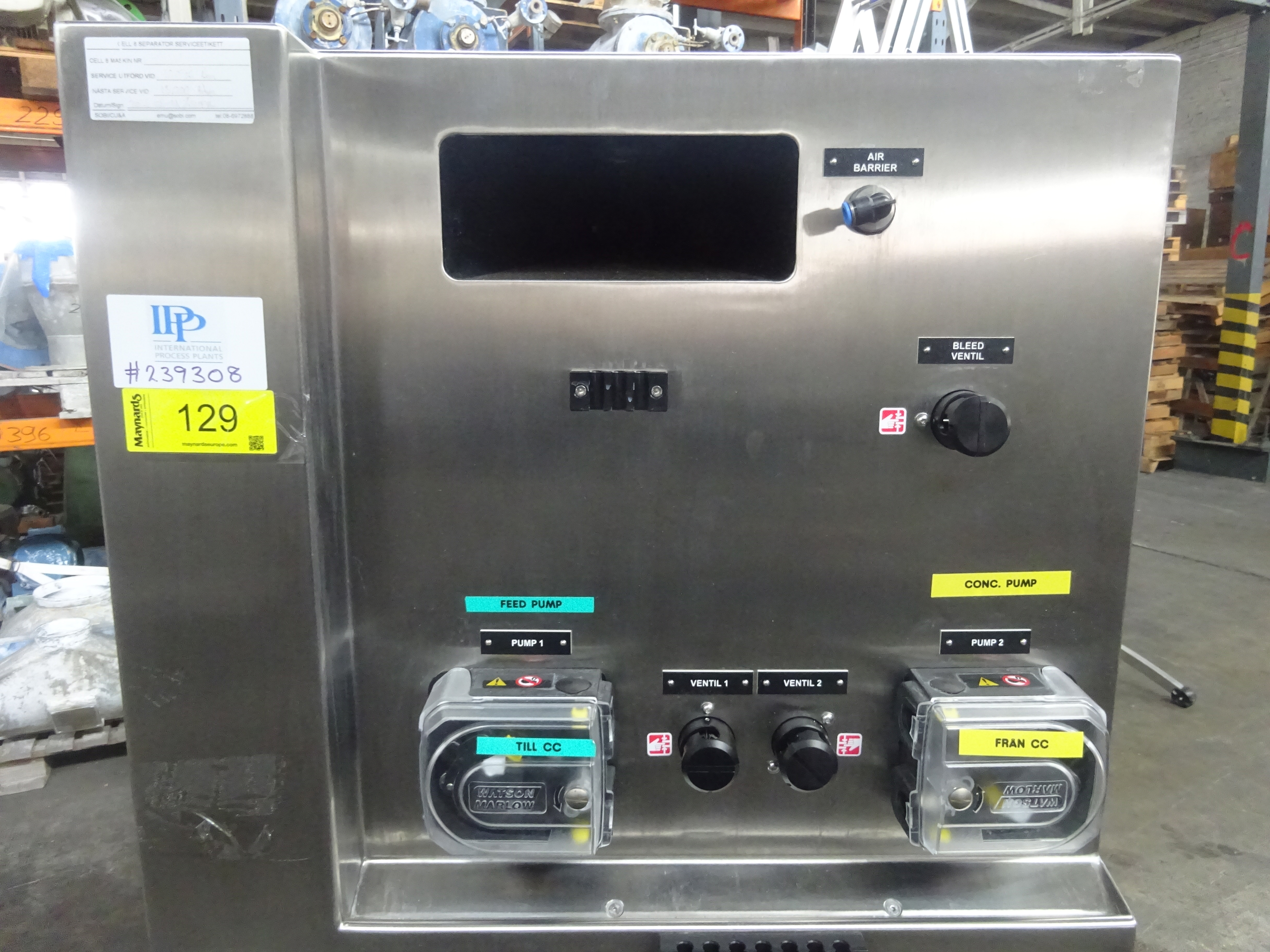 Stainless Steel 316L Centrifuge-Lab - IPP# 239308