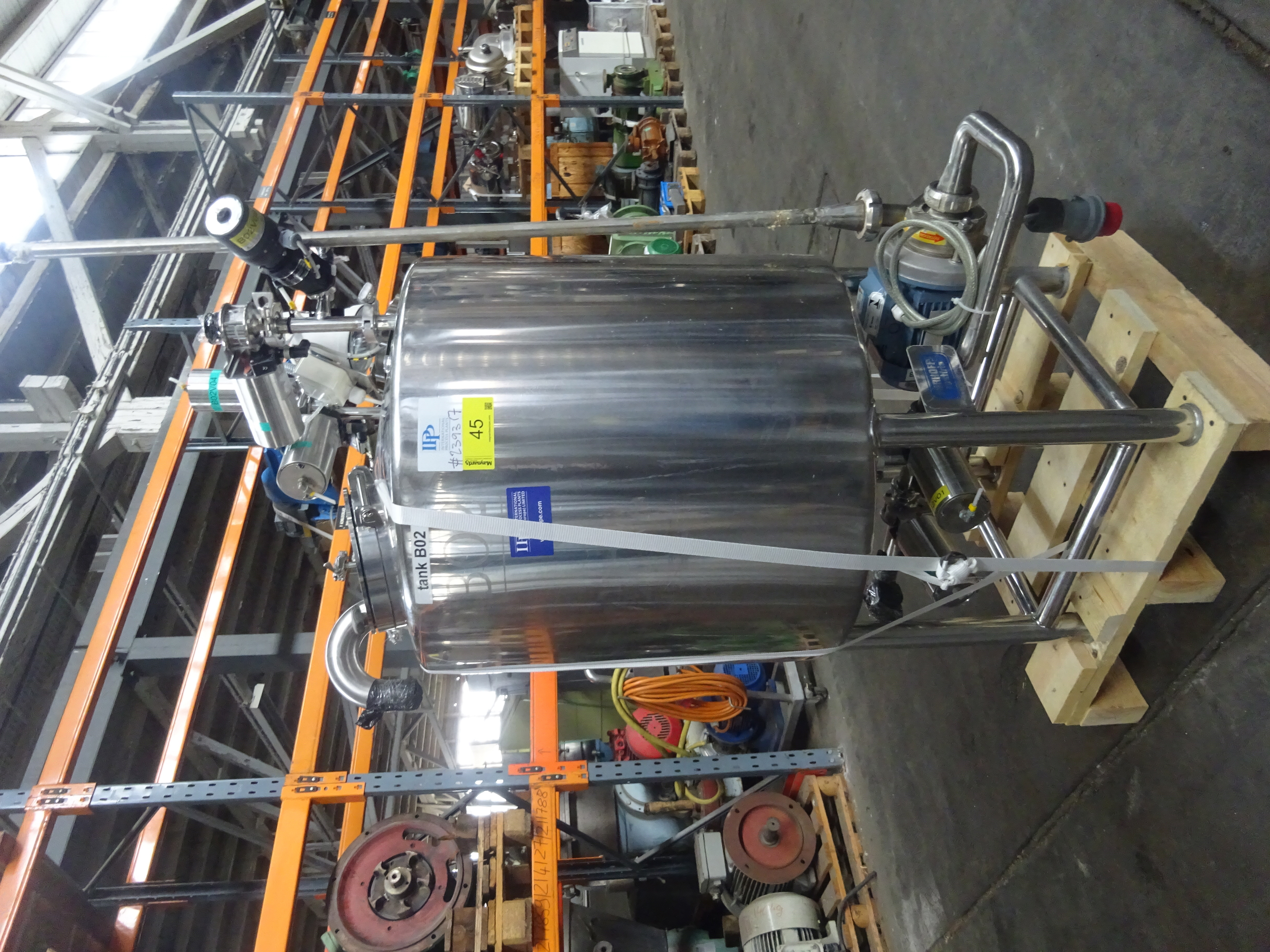 Stainless Steel 316 Furhoffs Rostfria Tank - IPP# 239317