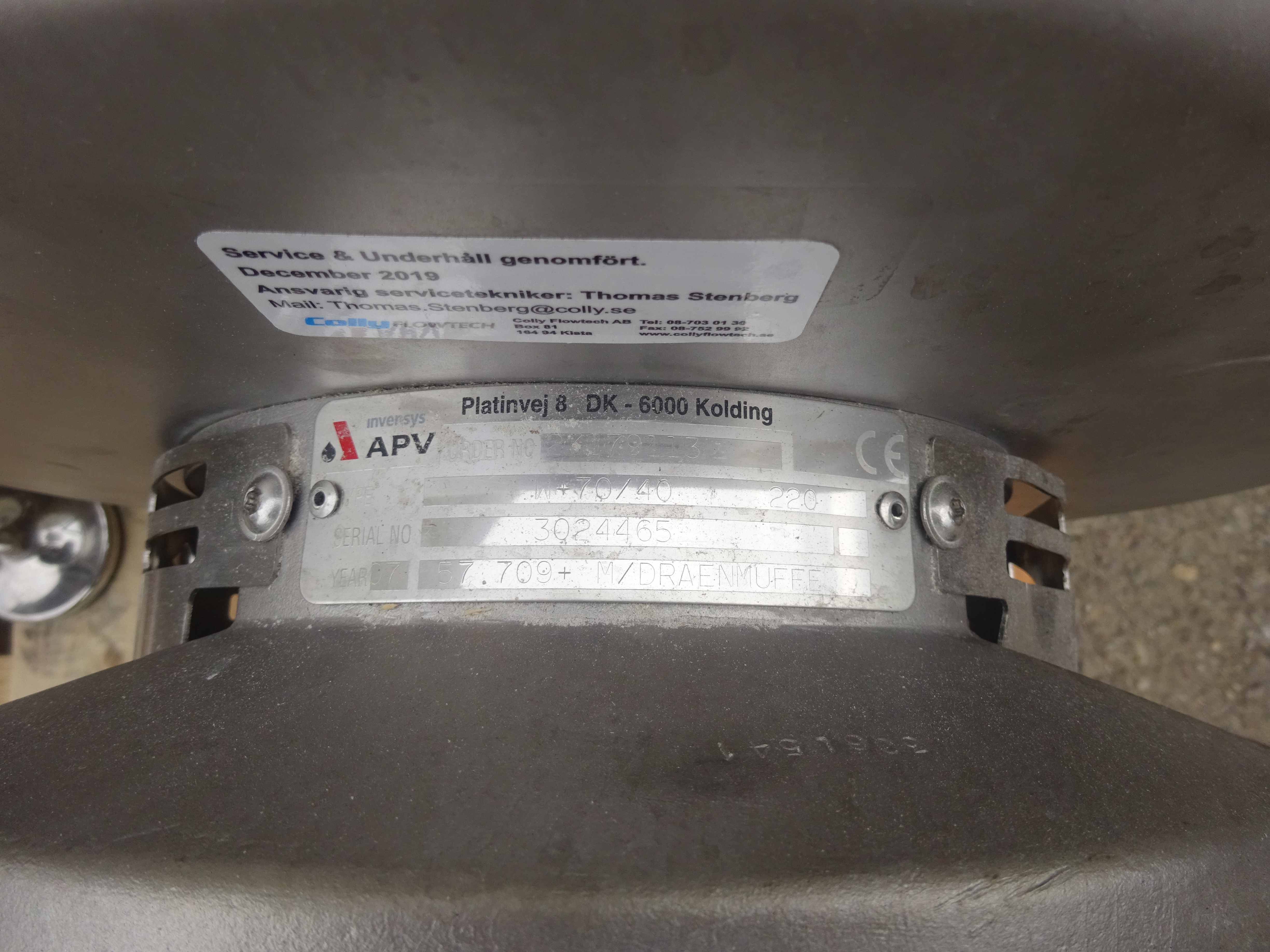 Stainless Steel 316L Tankki OY Tank - IPP# 239319